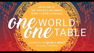 One World, One Table Invitation