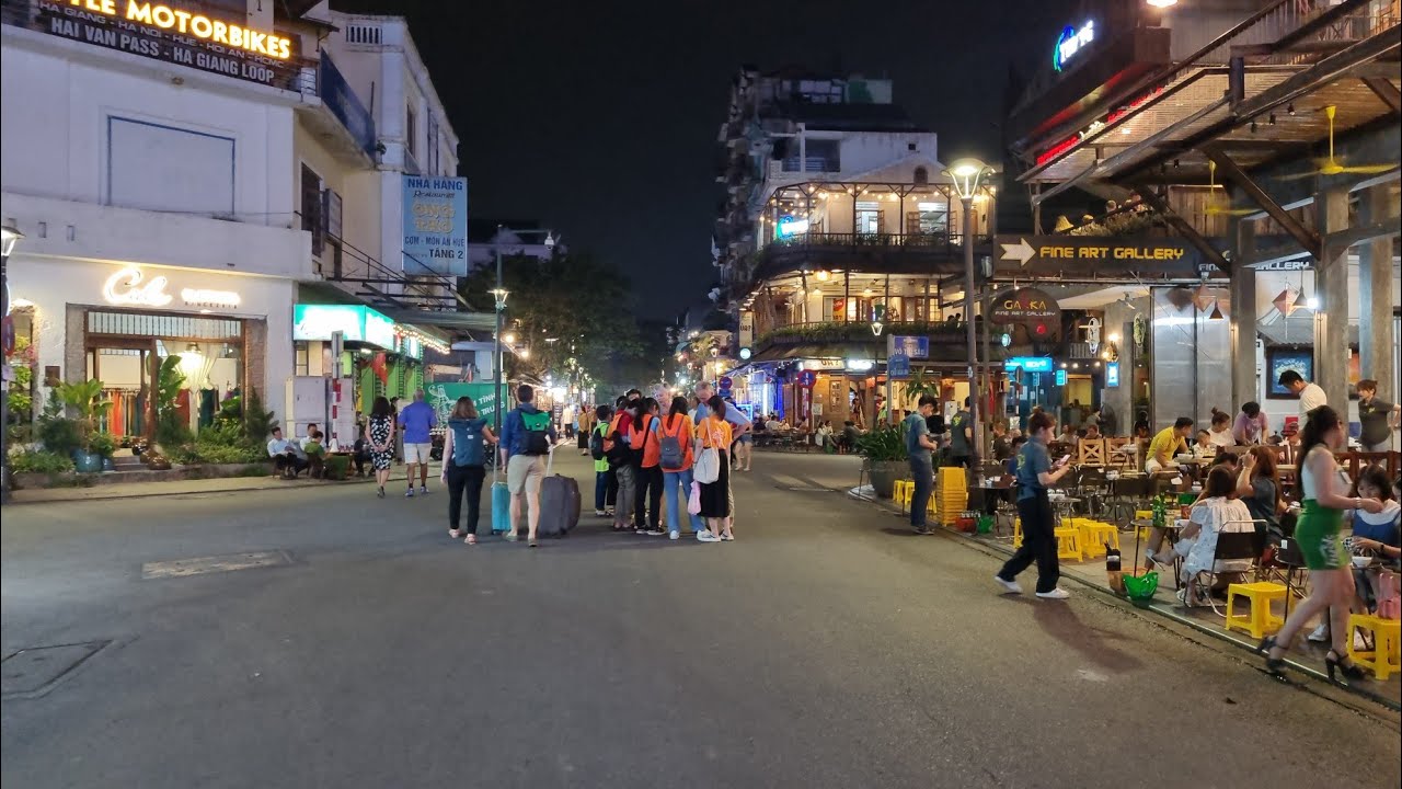 Central Walking Street, Hue, Vietnam