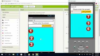 App Inventor: Addition Game (Session 1 Introduction) screenshot 2