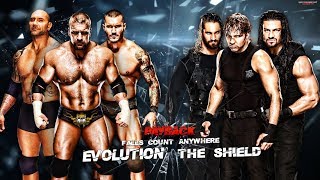 Best of The Shield vs Evolution || Extreme rules & Payback HD || (The SHIELD REUNITE)
