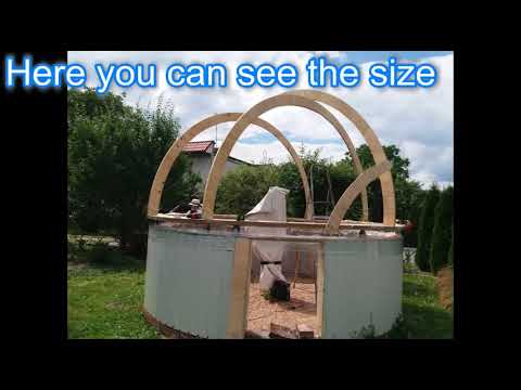 I build an DIY plywood observatory dome - YouTube