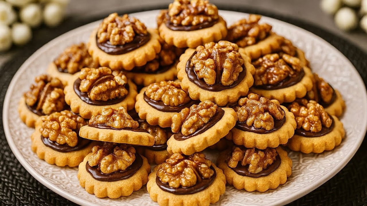 Это печенье тает во рту! Вкусно и просто, всего несколько ингредиентов!