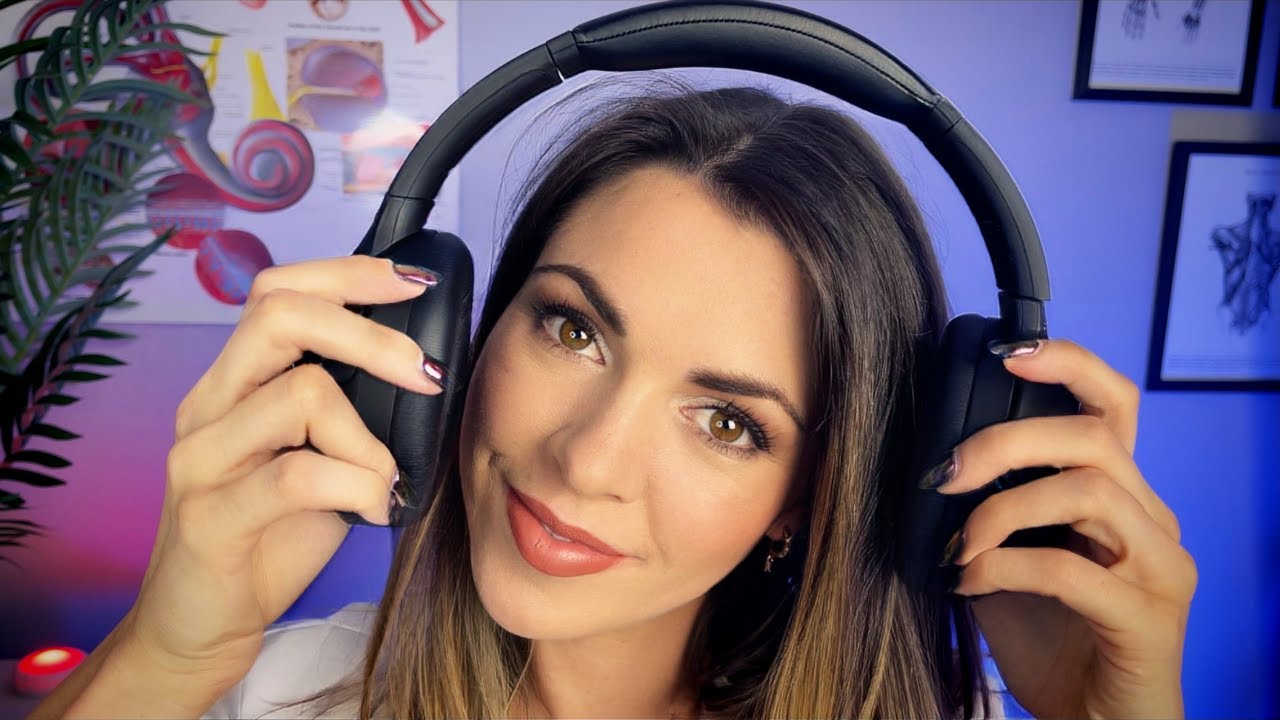 [ASMR] Ear Attention, Cleaning & Hearing Test | Ear EXAM Roleplay (4K)