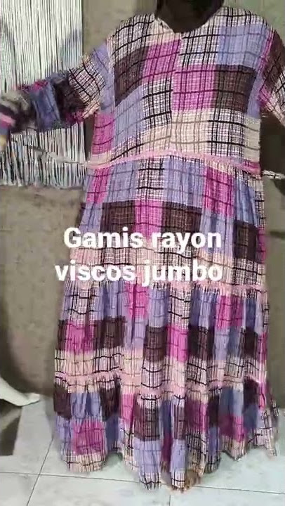gamis rayon viscos jumbo #shorts