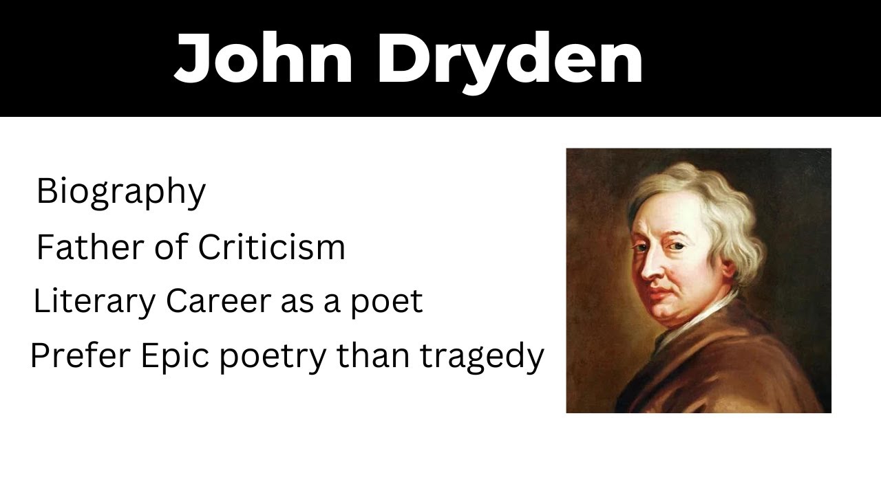 john dryden biography