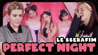 LE SSERAFIM "Perfect Night" with OVERWATCH 2 MV Reaction | K!Junkies