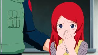 Кушина рассказывает Наруто, как она влюбилась в Минато | Детство Кушины и Минато