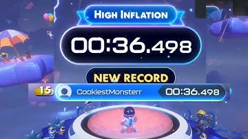 Top 15 Astro Bot High Inflation Free DLC Speedrun 36.498