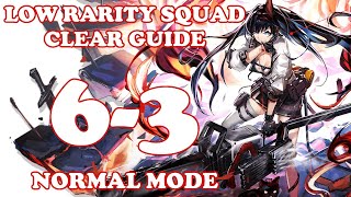 Arknights: 6-3 F2P Only (Low Rarity) Clear Guide