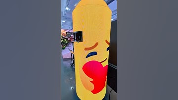 Wait... Is That an LED Screen or a Soda Can?!#eagerled #leddisplay #ledscreen  #cocacola