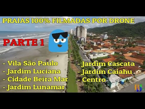 luiz barsi Mongaguá SP filmada por drone - Parte 1