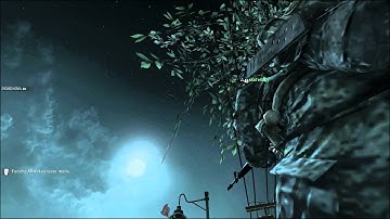 black ops amazing ballistic knife over map