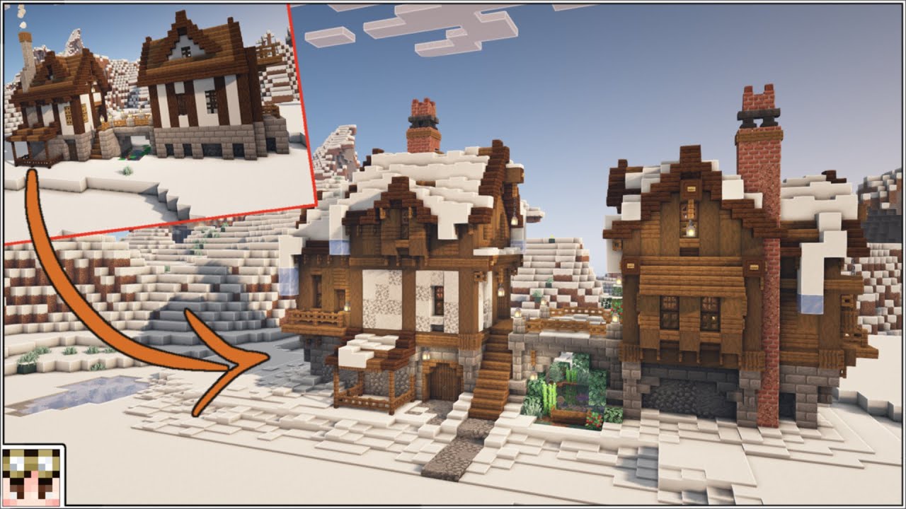 I upgraded Technoblade's and Philza's DreamSMP house 