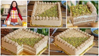 خبزة هواء تونسية بكريمة رائعة بدون زبدة لازم تجربوها بنة وخفة وسهلة التحضير😋gâteau courant d'air