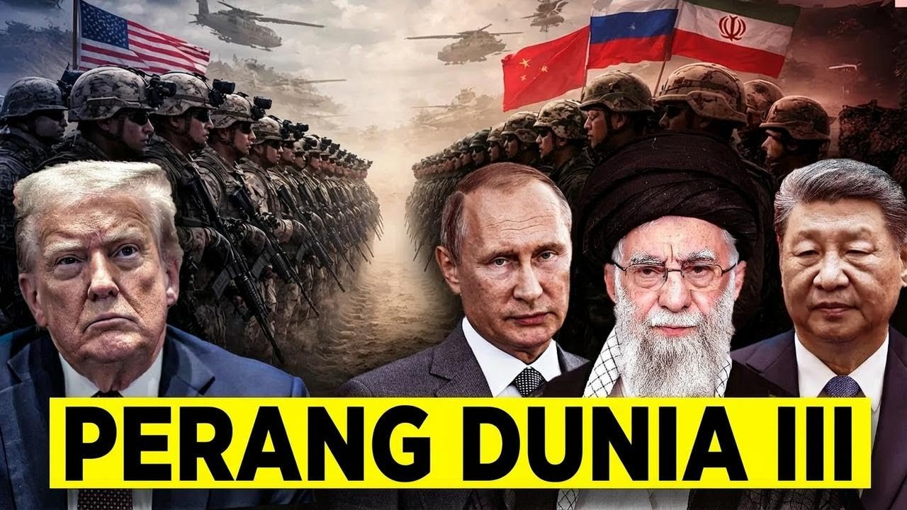 China & Rusia Bersatu dengan Iran, AS Terancam Kalah?
