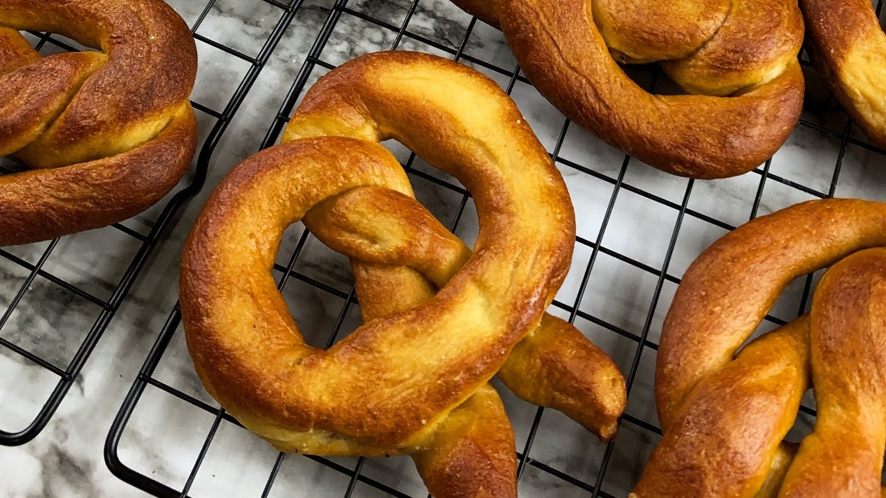 Ball Park Pretzel Recipe Huge fail from stiff dough YouTube