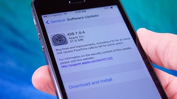 iOS 7.0.4 - Overview and Jailbreak Status