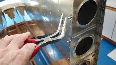 Vans RV 7 HINT Video Wing Fairing Nutplates 2