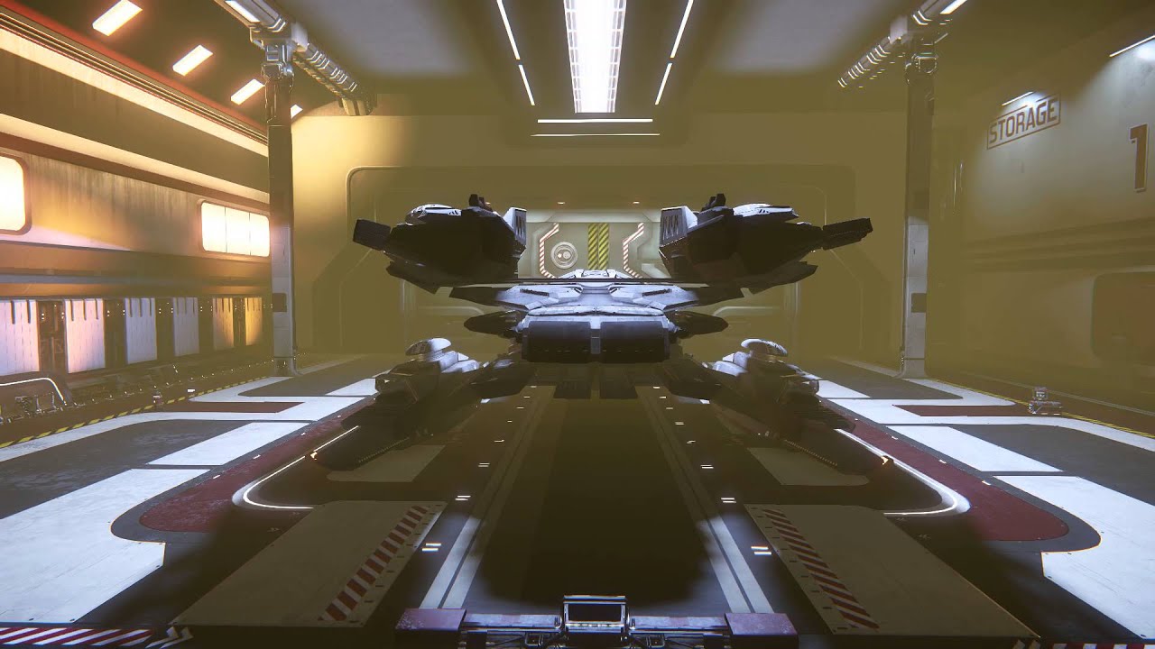 Star Citizen Hangar Module - Connie Walk around - YouTube