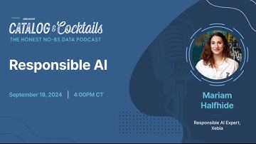Responsible AI with Mariam Halfhide