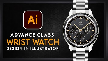 How to Design a Wrist Watch in Adobe Illustrator (Step-by-Step Tutorial)