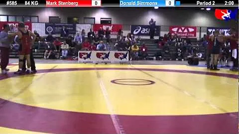 2011 U.S. Open SAT GR 84 KG: Mark Stenberg vs. Don...