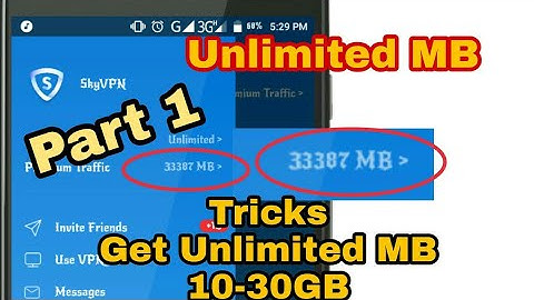 Sky VPN New Tricks - Get Unlimited MB Watch Full Video