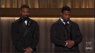 Angela Bassett Gets Shout-Out from Michael B  Jordan and Jonathan Majors at Oscars 2023 After Loss