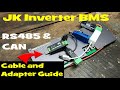 Jk inverter bms these adapters actually work rs485 and can adapter test and cabling guide