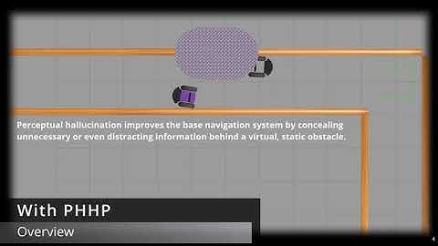 Learning Perceptual Hallucination for Multi-Robot Navigation in Narrow Hallways