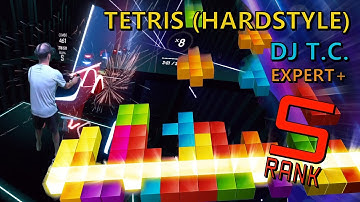 Beat Saber | Tetris (Hardstyle) - DJ T.C. | Expert+ | Map by Dyprax83 | Mixed Reality Capture