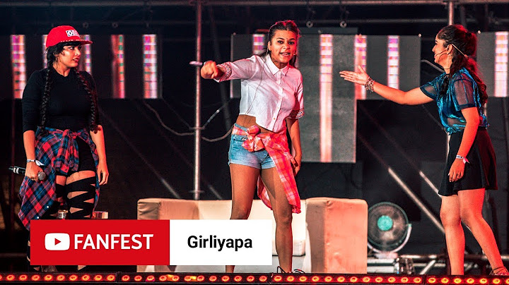 Girliyapa @ YouTube FanFest Mumbai 2018