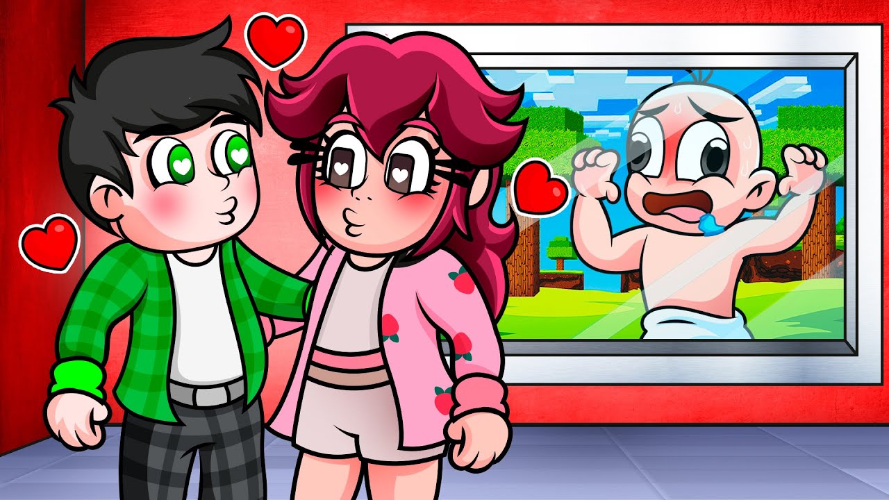 NOOBSI me ENGAÑO en Minecraft 😭💔 BEBÉ NOOB en MINECRAFT