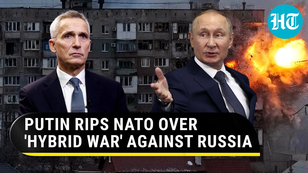 ⁣Russia blasts NATO for 'hybrid war' against Putin amid Ukraine conflict | ‘Direct Involvem