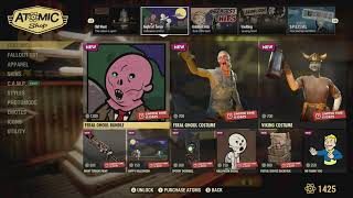 Fallout 76 - Atomic Shop Items