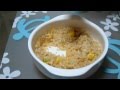 「大阪王将」の「ガーリックチャーハン」 Garlic fried rice