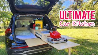 The Portable Car Kitchen and Cargo Drawer  Ultimate All In One Car Kitchen Unboxing