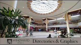 JPG Hawaii Install - Windward Mall Directories & Graphics