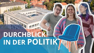 Willst du mal Politiker:in werden? 🗳️ | Sitzgelegenheit mit Studierenden der Politikwissenschaft