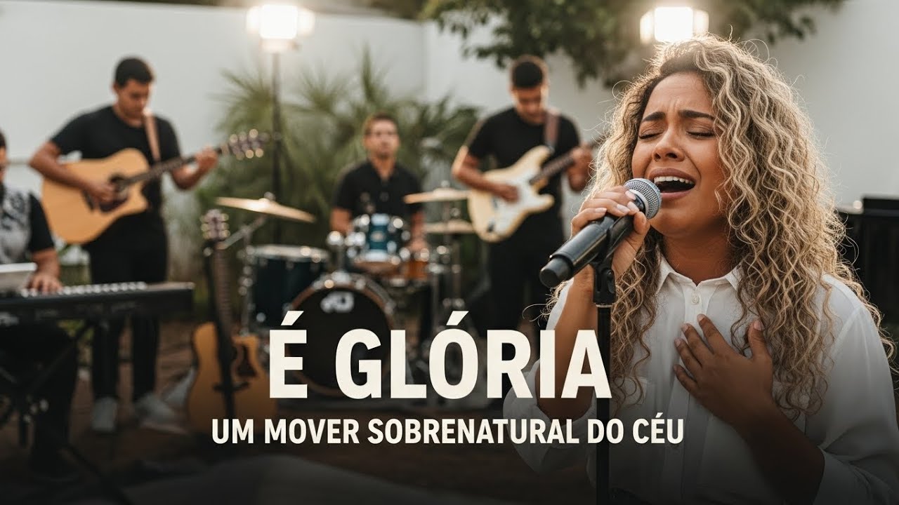 É Glória – Um Mover Sobrenatural do Céu Louvor Pentecostal de Avivamento