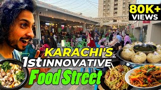 Discover Karachi New Food Street || First Innovative Food Street in Karachi