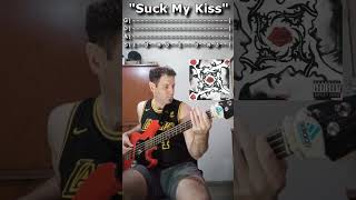 Red Hot Chili Peppers - "Suck My Kiss" (Bass Cover With TABS)