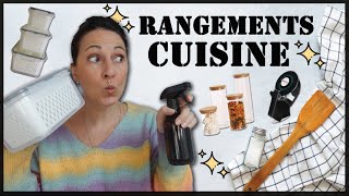 ✨RANGEMENT CUISINE ORGANISATION (pas cher !) ✨