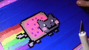 Nyan Cat Time Lapse!