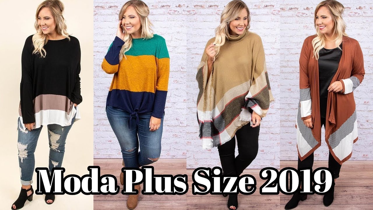 MODA PARA GORDITAS : OTOÑO INVIERNO - CASUAL OUTFIT - MODA PLUS SIZE - YouTube