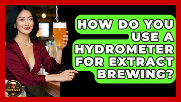 How Do You Use A Hydrometer For Extract Brewing? - The Pint Guy