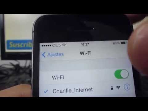 Vídeo: Com Activar El Wi-fi A Iphone
