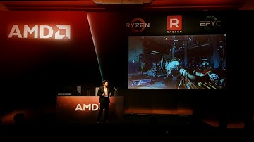 AMD Radeon Vega gaming demo at Computex Taipei 2017