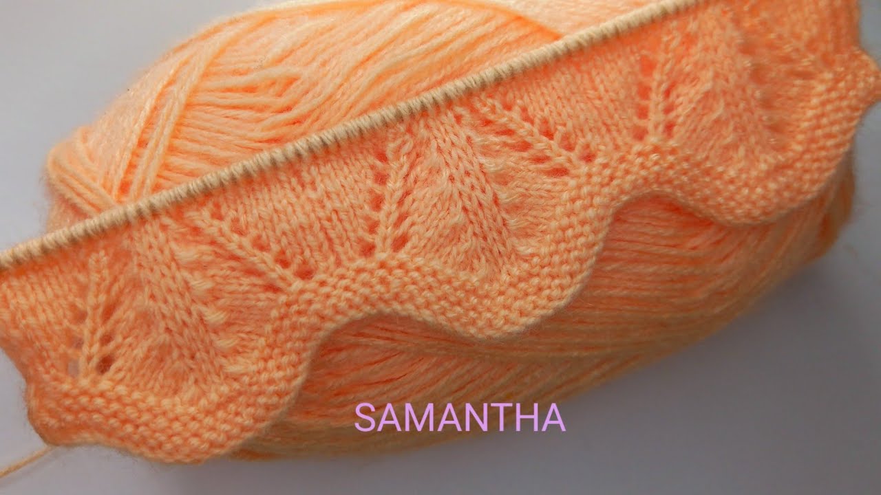 CÓMO TEJER PUNTO INICIO O BORDE A DOS AGUJAS | SAMANTHA 💞