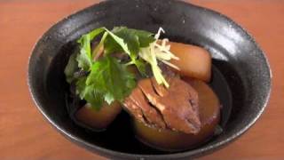 Buri Daikon (Simmered Yellowtail) Recipe 美味しいブリ大根の作り方 レシピ